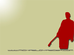 Leaning Wallpaper